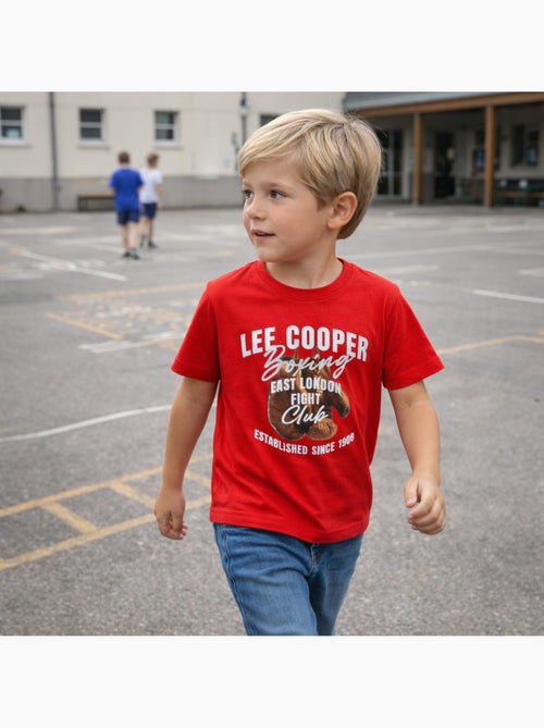 Lee Cooper - T-shirt manga curta menino - Kiabi Lee Cooper - T-shirt manga curta menino - Kiabi