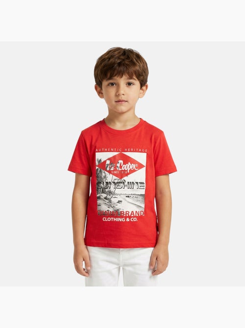 Lee Cooper - T-shirt manga curta menino - Kiabi Lee Cooper - T-shirt manga curta menino - Kiabi