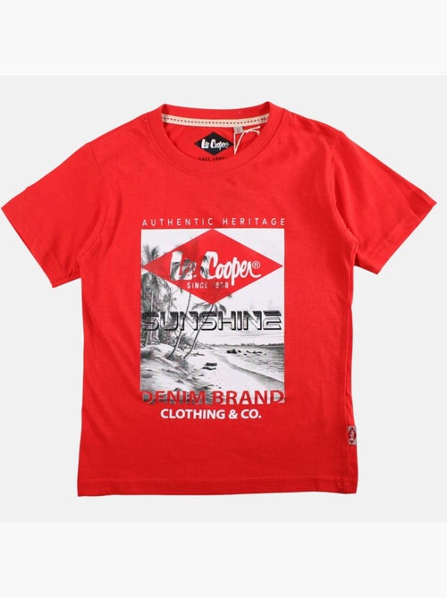 Lee Cooper - T-shirt manga curta menino - Kiabi Lee Cooper - T-shirt manga curta menino - Kiabi