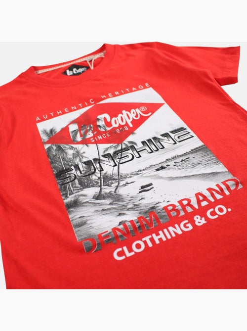 Lee Cooper - T-shirt manga curta menino - Kiabi Lee Cooper - T-shirt manga curta menino - Kiabi