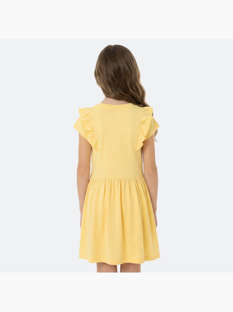Lee Cooper - Vestido  menina Amarelo - Kiabi