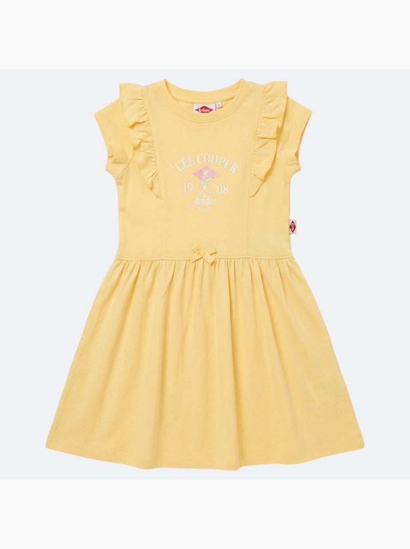 Lee Cooper - Vestido  menina Amarelo - Kiabi