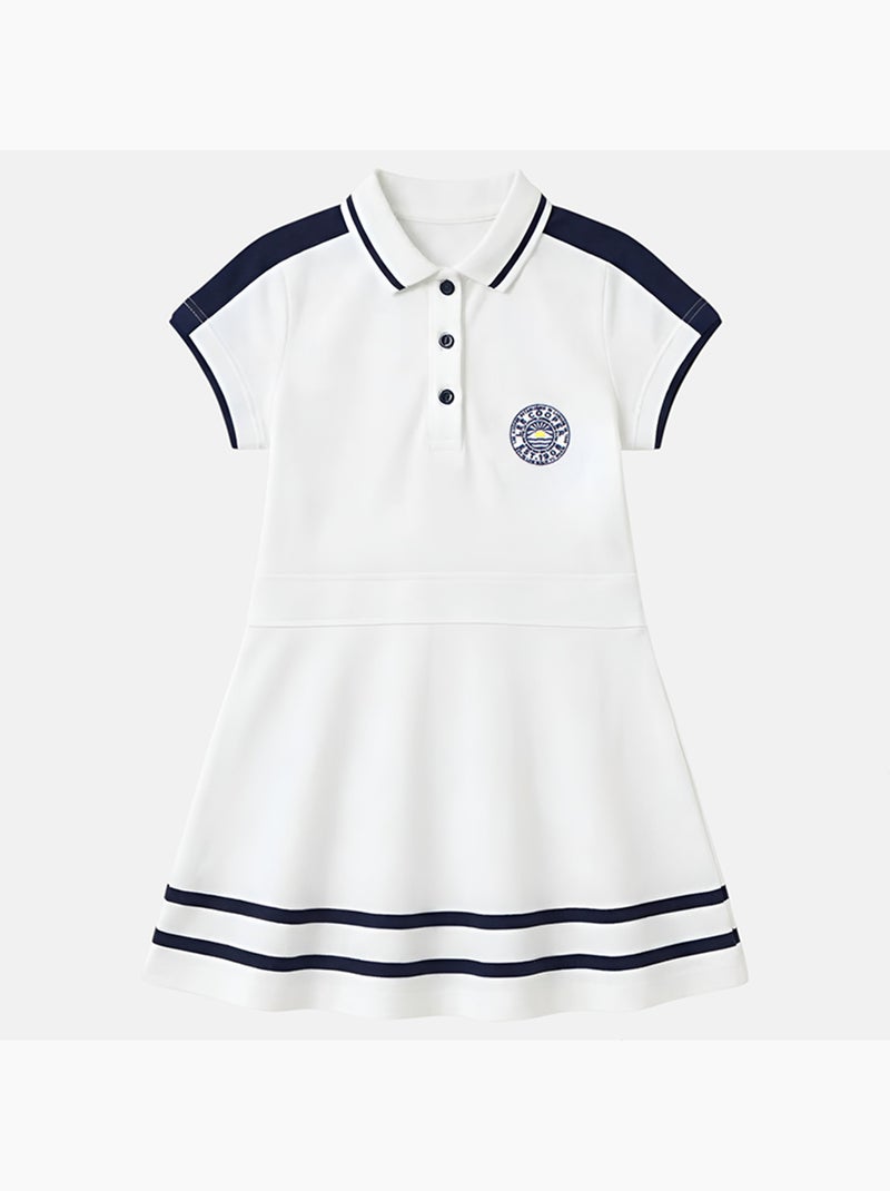 Lee Cooper - Vestido  menina Branco - Kiabi