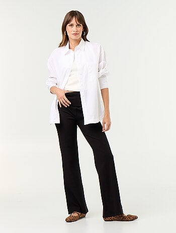 Legging bootcut de maternidade