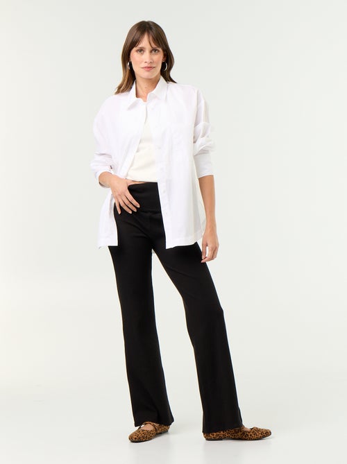 Legging bootcut de maternidade - Kiabi