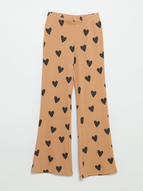 Legging comprida com padrão - Kiabi