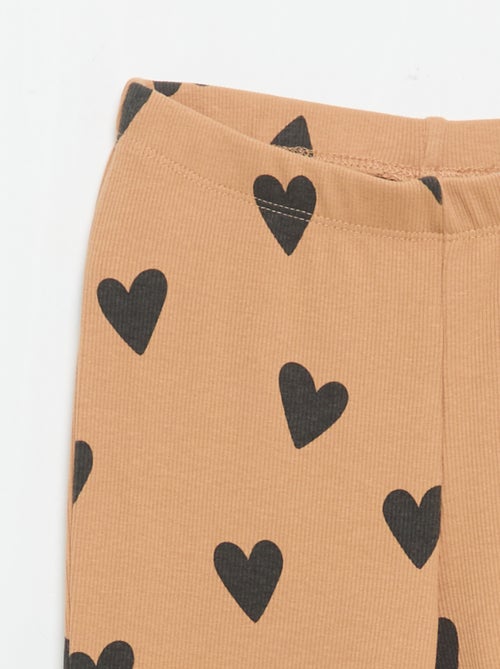 Legging comprida com padrão - Kiabi
