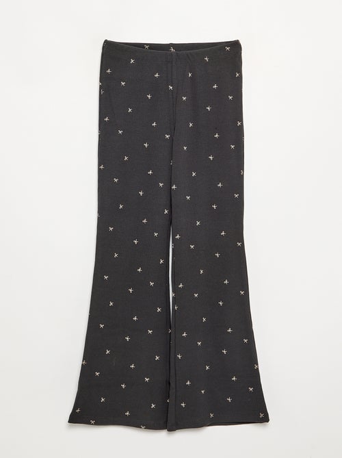 Legging comprida com padrão - Kiabi Legging comprida com padrão - Kiabi