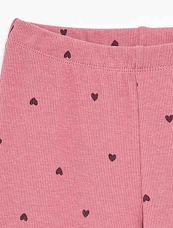 Legging comprida com padrão