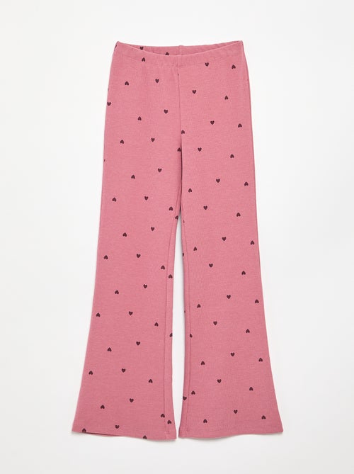 Legging comprida com padrão - Kiabi