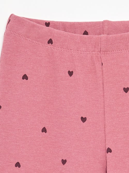 Legging comprida com padrão - Kiabi
