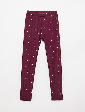Legging comprida estampada