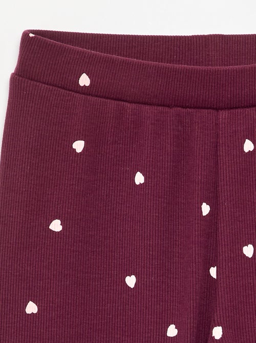 Legging comprida estampada - Kiabi