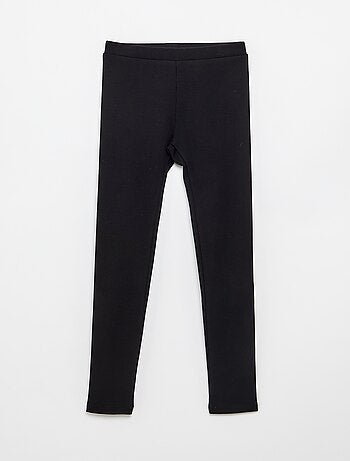Legging comprido canelado liso