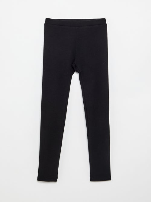 Legging comprido canelado liso - Kiabi Legging comprido canelado liso - Kiabi