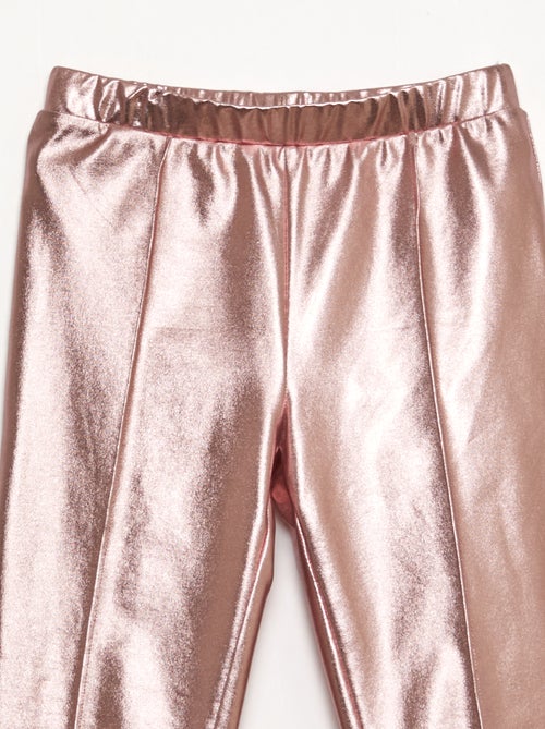 Legging comprido em imitação de couro - Kiabi