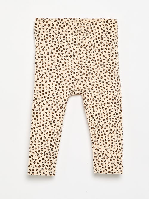 Legging comprido estampado - Kiabi