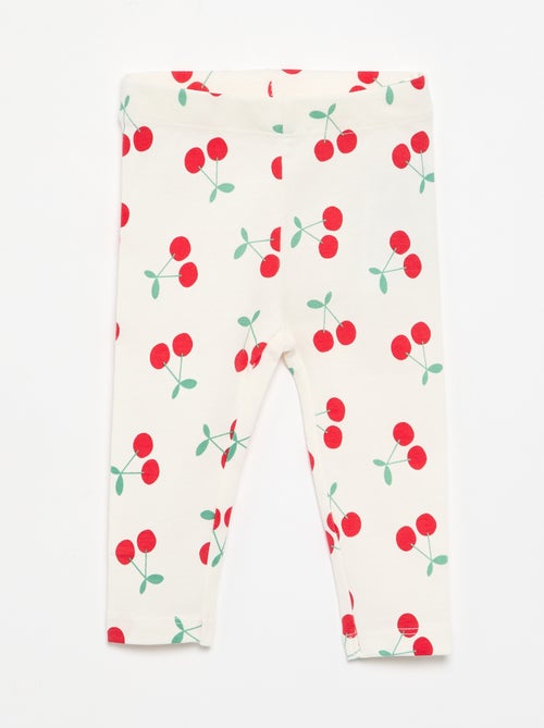 Legging comprido estampado - Kiabi