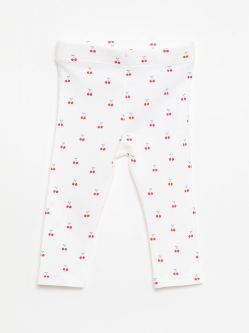 Legging comprido estampado - Kiabi