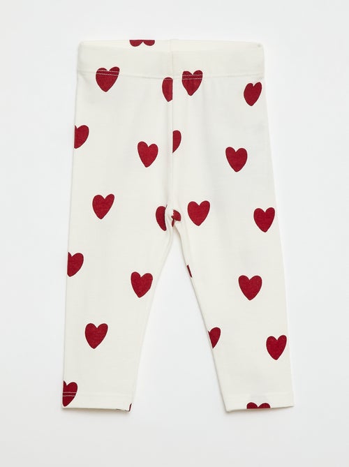 Legging comprido estampado - Kiabi