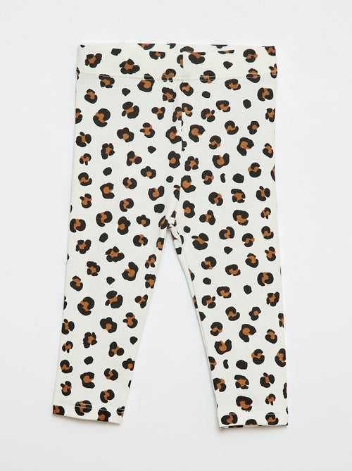 Legging comprido estampado - Kiabi