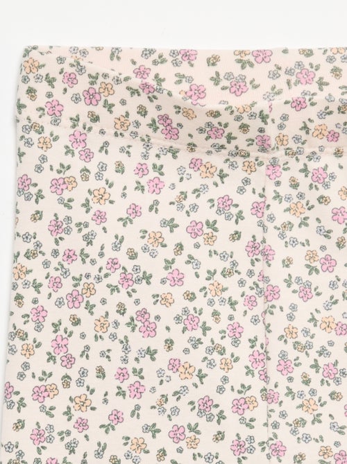 Legging comprido estampado - Kiabi