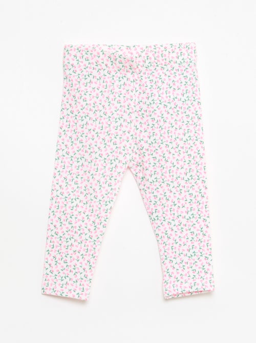 Legging comprido estampado - Kiabi