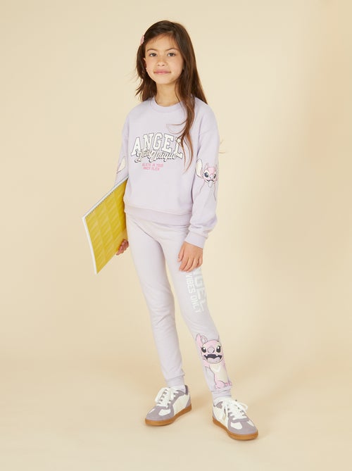 Legging comprido 'Stitch' - Kiabi