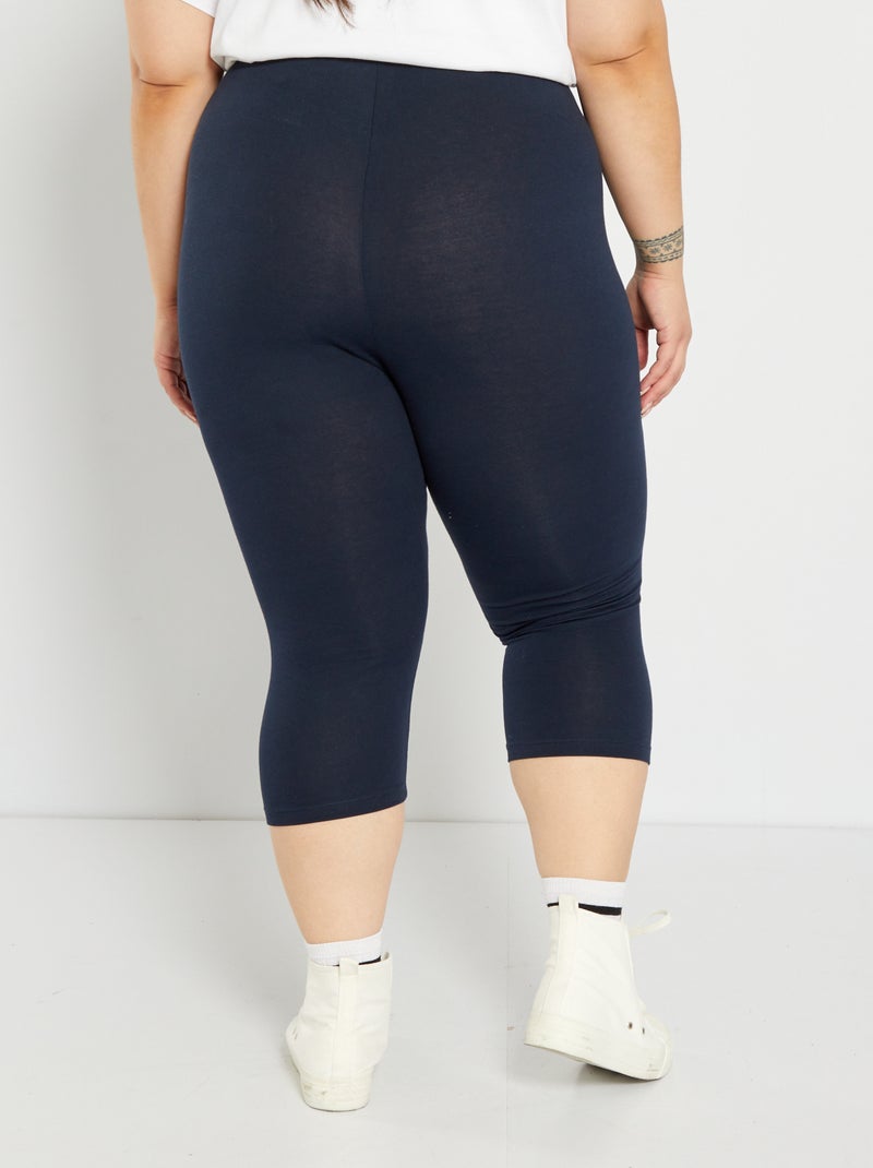 Legging curto Azul Marinho - Kiabi