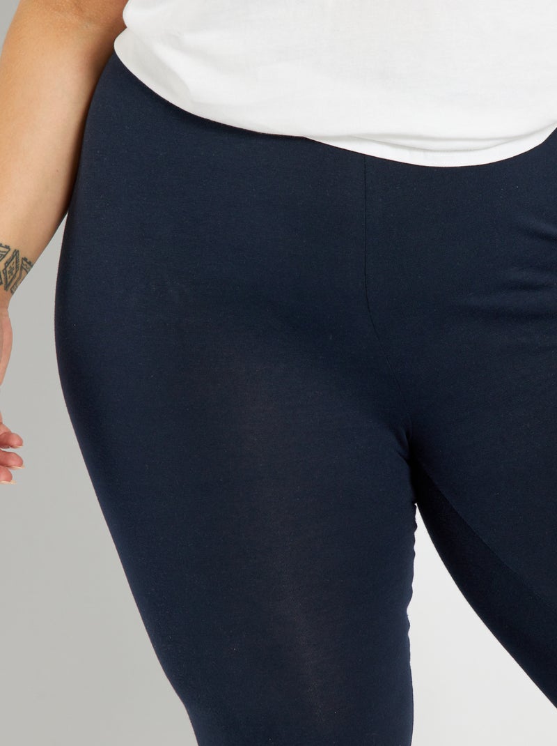 Legging curto Azul Marinho - Kiabi