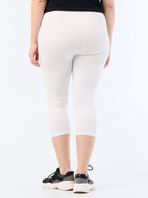 Legging curto de malha - Kiabi