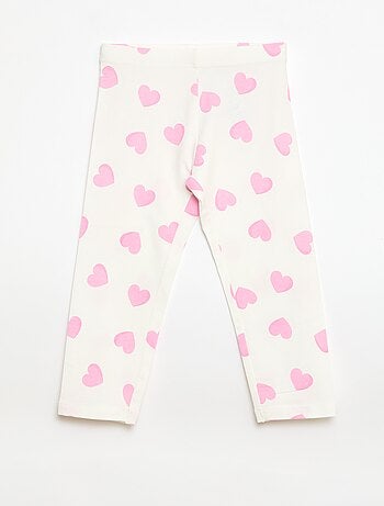 Legging curto estampado