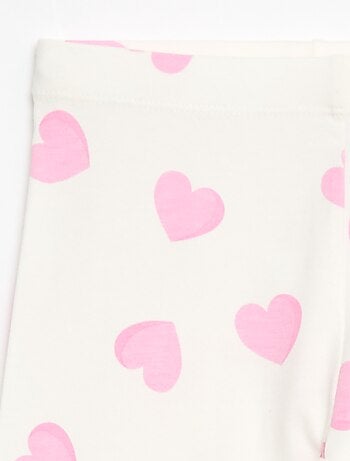 Legging curto estampado