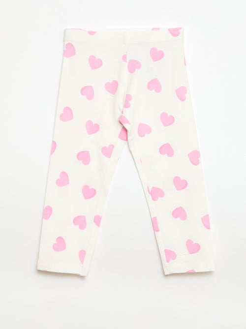 Legging curto estampado - Kiabi
