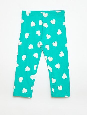 Legging curto estampado