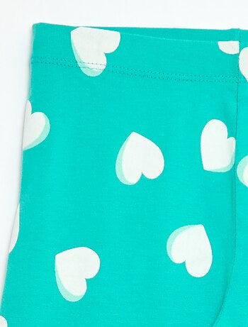 Legging curto estampado