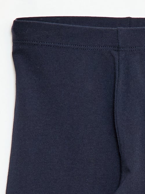 Legging curto liso - Kiabi