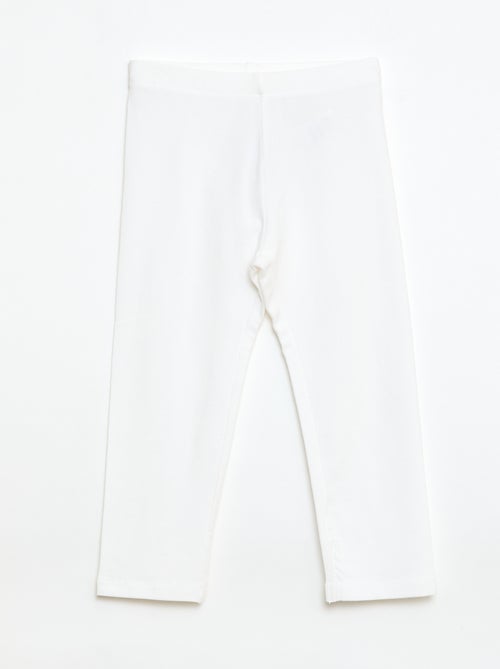 Legging curto liso - Kiabi