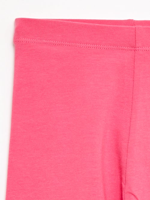 Legging curto liso - Kiabi