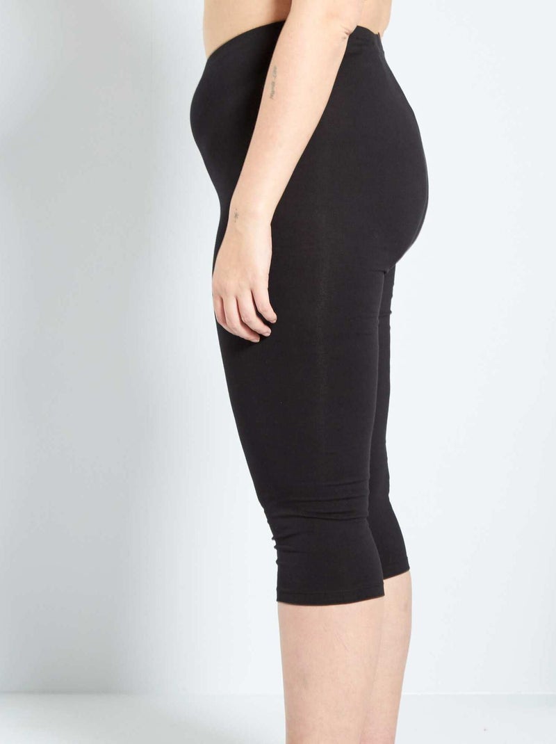 Legging curto Preto - Kiabi