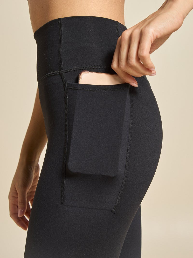 Legging de desporto 7/8 - (ekstract) Preto - Kiabi