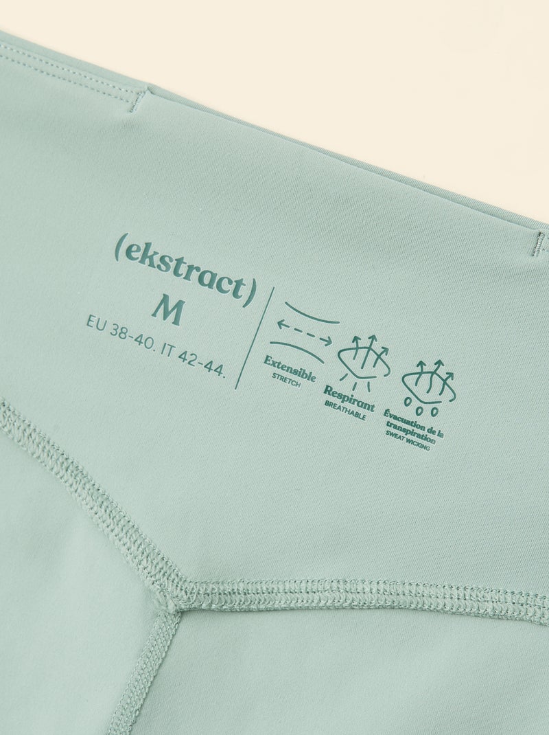 Legging de desporto 7/8 - (ekstract) Verde - Kiabi