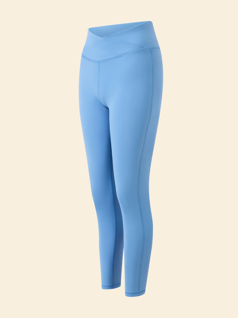 Legging de desporto cintura torcida - (ekstract) Azul - Kiabi