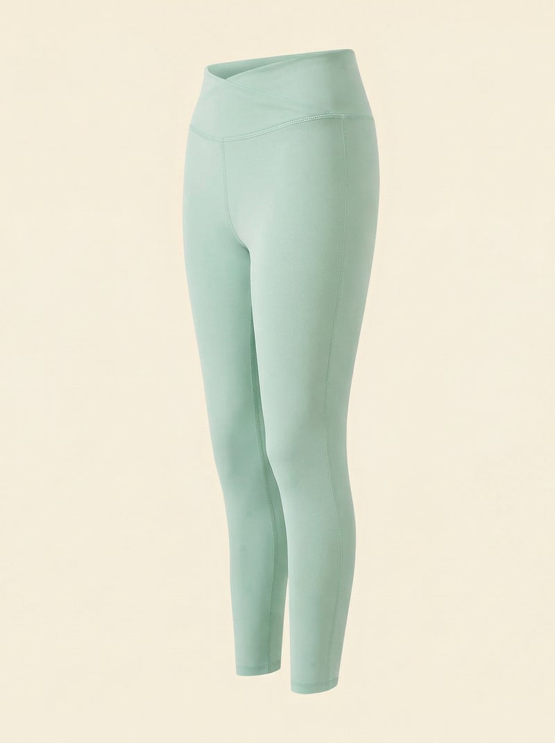 Legging de desporto cintura torcida - (ekstract) Verde - Kiabi