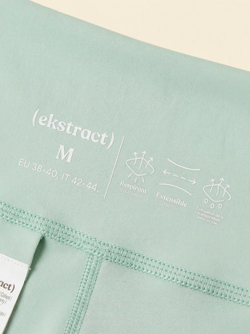 Legging de desporto cintura torcida - (ekstract) - Kiabi