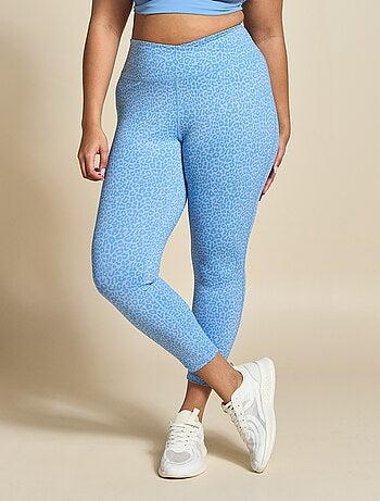 Legging de desporto com estampado de leopardo - (ekstract)