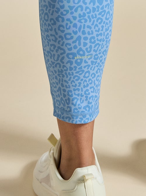 Legging de desporto com estampado de leopardo - (ekstract) - Kiabi