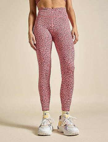 Legging de desporto com estampado de leopardo - (ekstract)