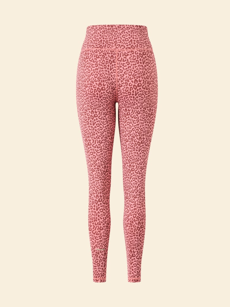Legging de desporto com estampado de leopardo - (ekstract) Rosa - Kiabi