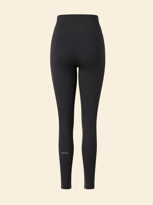 Legging de desporto em rib sem costuras - (ekstract) - Kiabi